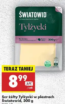 Biedronka Ser żółty Tylżycki w plastrach Swiatowid oferta