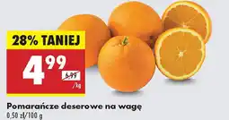 Biedronka Pomarańcze deserowe na wagę oferta