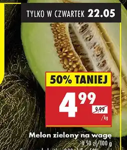 Biedronka Melon zielony oferta