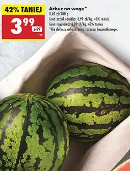 Biedronka Arbuz oferta