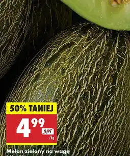 Biedronka Melon zielony na wagę oferta
