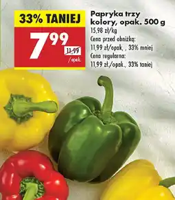 Biedronka Papryka trzy kolory oferta