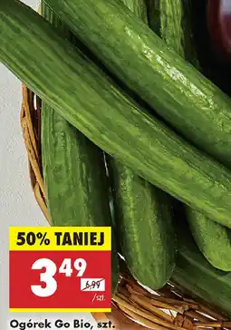Biedronka Ogórek Go Bio oferta