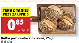 Biedronka Bułka poznańska z makiem oferta