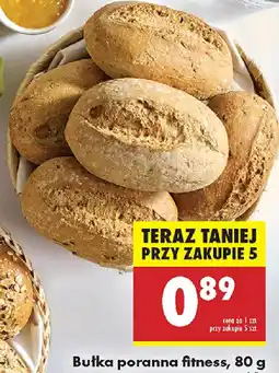 Biedronka Bułka poranna fitness oferta