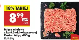 Biedronka Mięso mielone z karkówki wieprzowej Kraina Mięs oferta