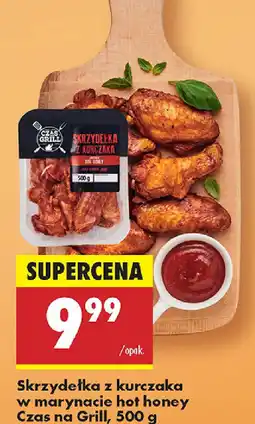 Biedronka Skrzydełka z kurczaka w marynacie hot honey Czas na Grill oferta