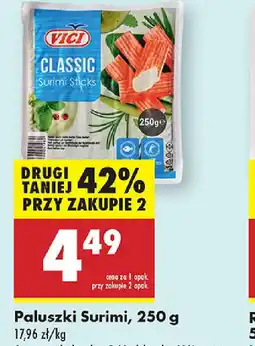 Biedronka Paluszki Surimi Vici Classic oferta