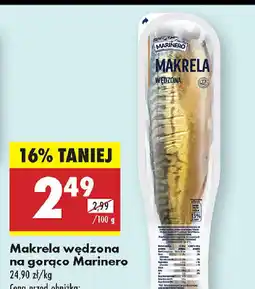 Biedronka Makrela wędzona na gorąco Marinero oferta
