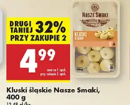 Biedronka Kluski śląskie Nasze Smaki oferta