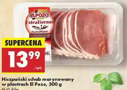 Biedronka Hiszpański schab marynowany w plastrach El Pozo oferta