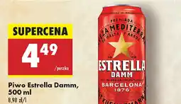 Biedronka Piwo Estrella Damm oferta