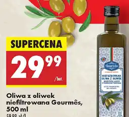 Biedronka Oliwa z oliwek niefiltrowana Gourmês oferta