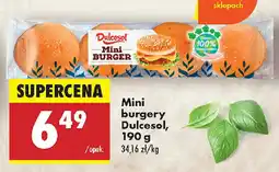 Biedronka Mini burgery Dulcesol oferta