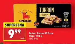 Biedronka Baton Turron El Toro Rojo oferta