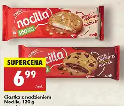 Biedronka Ciastka z nadzieniem Nocilla oferta