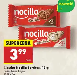 Biedronka Ciastka Nocilla Barritas oferta