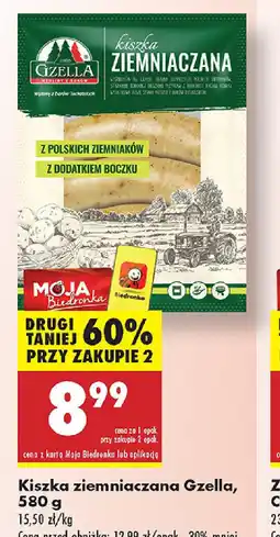 Biedronka Kiszka ziemniaczana Gzella oferta