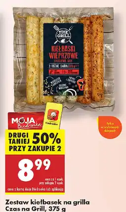 Biedronka Zestaw kiełbasek na grilla Czas na Grill oferta