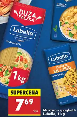 Biedronka Makaron spaghetti Lubella oferta