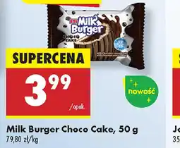 Biedronka Milk Burger Choco Cake oferta