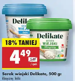Biedronka Serek wiejski Delikate oferta