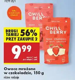 Biedronka Owoce mrożone w czekoladzie Chill Berry oferta