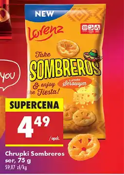 Biedronka Chrupki Sombreros oferta