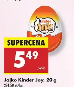 Biedronka Jajko Kinder Joy oferta