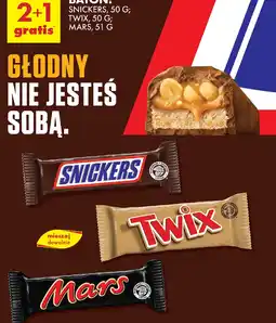Biedronka Baton Snickers, Twix, Mars oferta