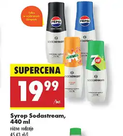 Biedronka Syrop Sodastream oferta