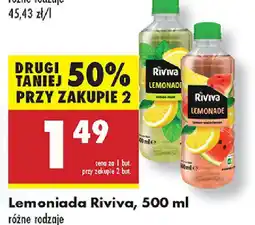 Biedronka Lemonada Riviva oferta