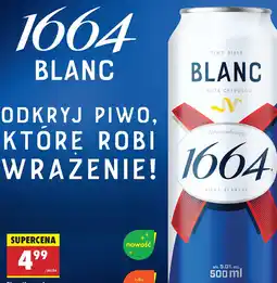 Biedronka Piwo Kronenbourg 1664 Blanc oferta