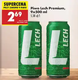 Biedronka Piwo Lech Premium oferta