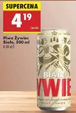 Biedronka Piwo Zywiec Białe oferta