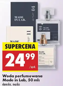 Biedronka Woda perfumowana Made in Lab oferta