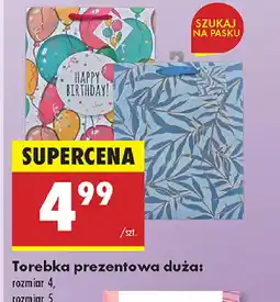 Biedronka Torebka prezentowa duża oferta