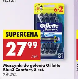 Biedronka Maszynki do golenia Gillette Blue3 Comfort oferta