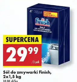 Biedronka Sól do zmywarki Finish oferta