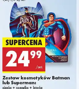 Biedronka Zestaw kosmetyków Batman lub Superman oferta