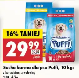Biedronka Sucha karma dla psa Puffi oferta