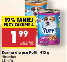 Biedronka Karma dla psa Pufii oferta