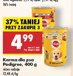 Biedronka Karma dla psa Pedigree oferta