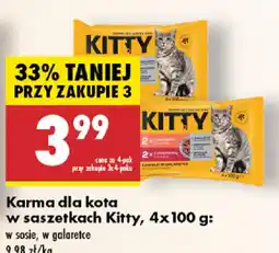 Biedronka Karma dla kota w saszetkach Kitty oferta