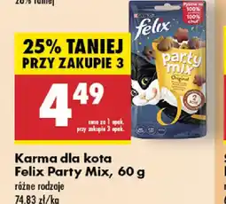 Biedronka Karma dla kota Felix Party Mix oferta
