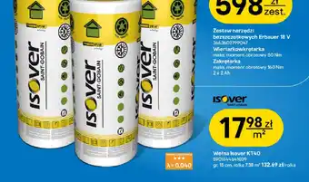 Castorama Wełna Isover KT40 oferta