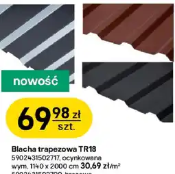 Blacha trapezowa TR18