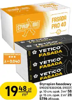 Styropian fasadowy