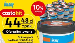 Castorama Gotowa gładź Goldband Finish Knauf oferta