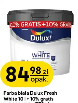 Castorama Farba biała Dulux Fresh White oferta